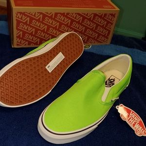 Vans classic slip-on (neon)